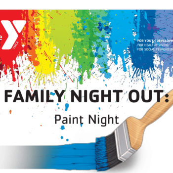 Family Fun Night at the Methuen YMCA Paint Night