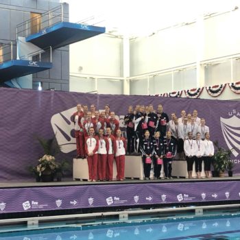 ANA Synchro competed in the America Opens 2019